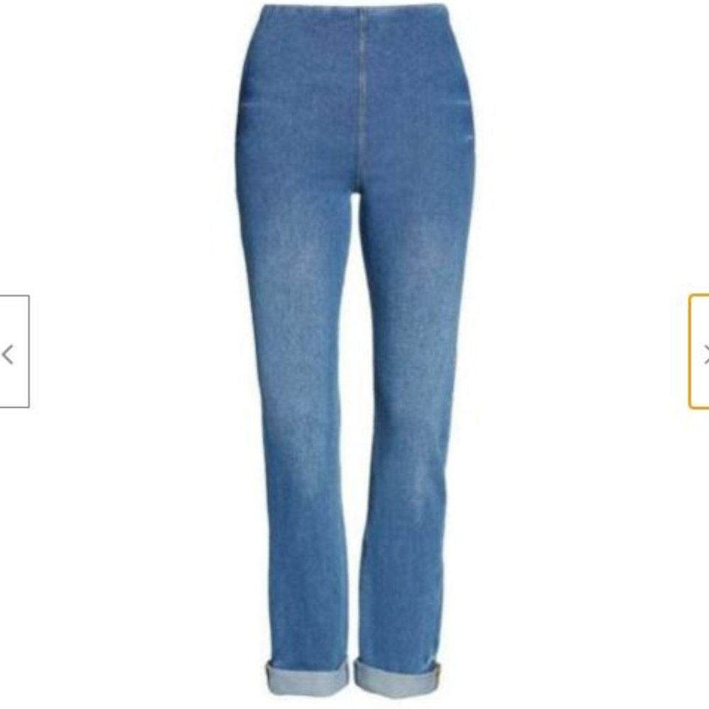 LYSSE Slimming Boyfriend Denim Leggings X-Small - Picture 9 of 9